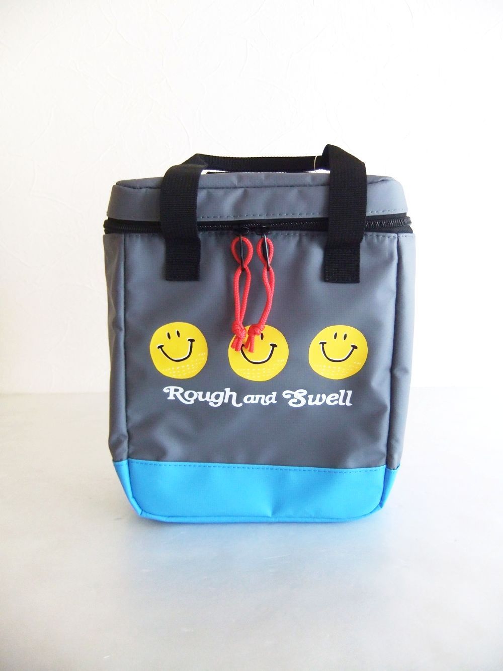 rough & swell - SMILE COOLER BAG (グレー) 保冷バッグ RSA-25014