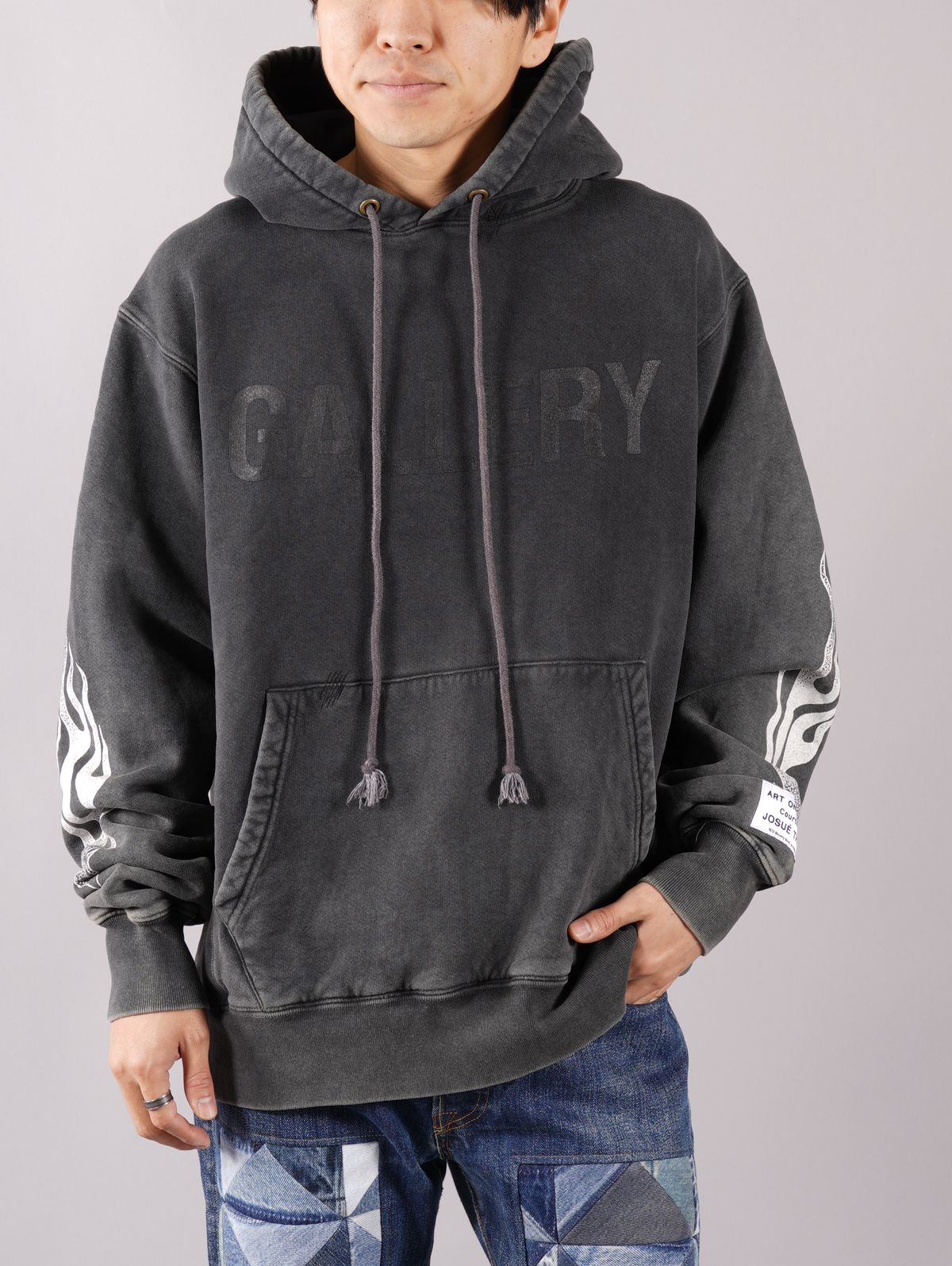 GALLERY DEPT. - ラスト1点 / GD Flames Hoodie / ギャラリーデプト