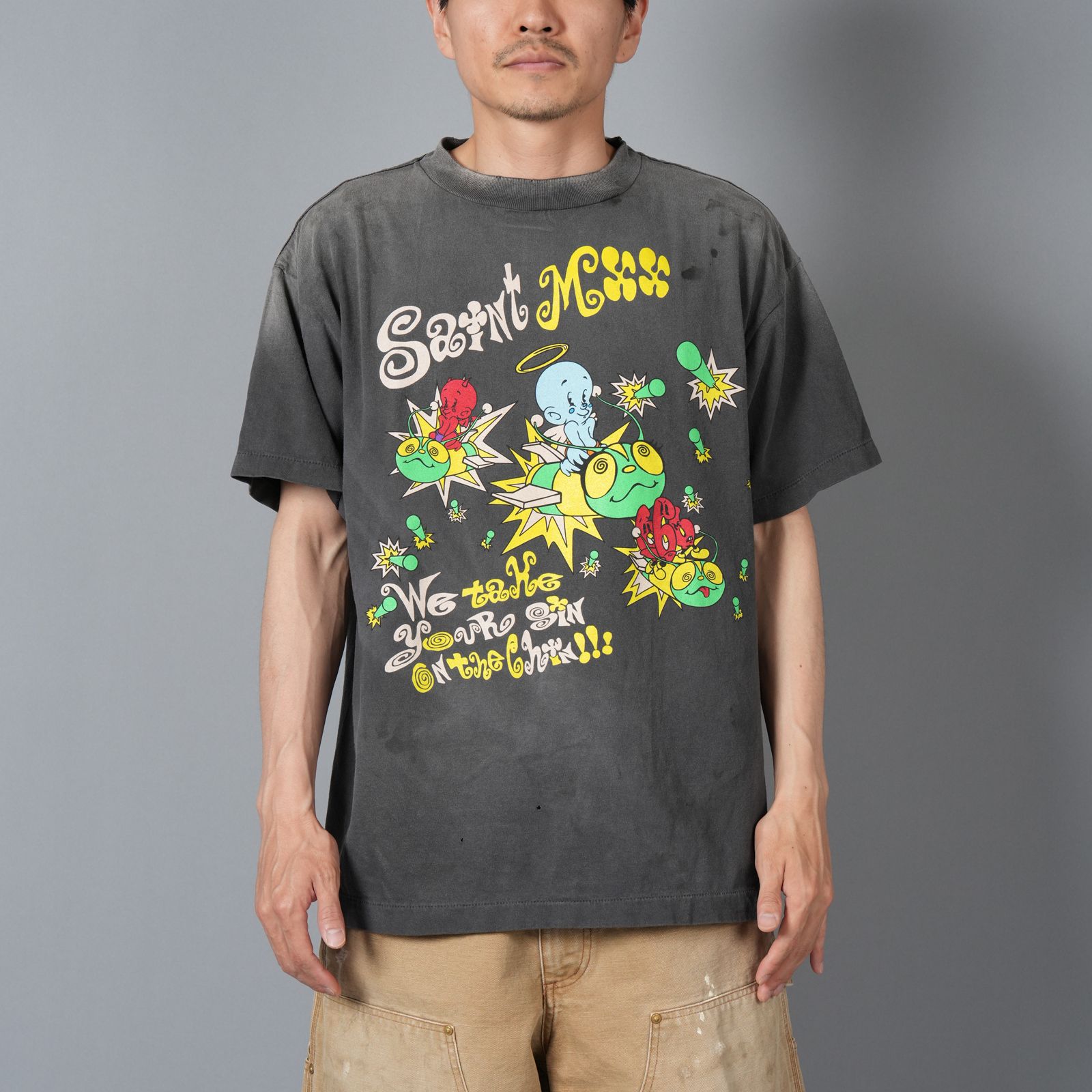 SAINT M×××××× - 【ラスト1点】SM-HR8-0000-014 / SS TEE / SAINT MX6