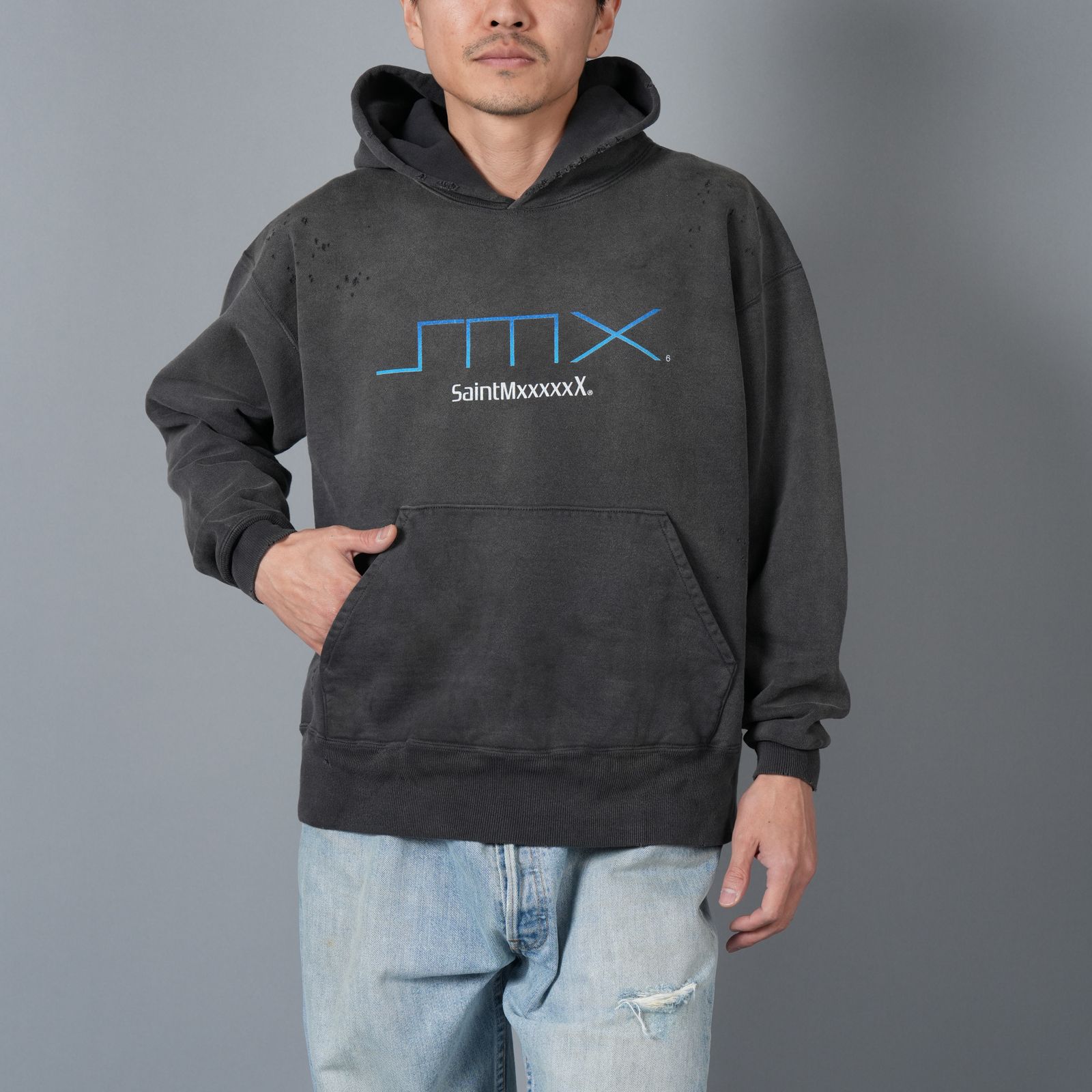 SAINT M×××××× - 【残りわずか】SM-HR8-0000-050 / HOODIE / SMX