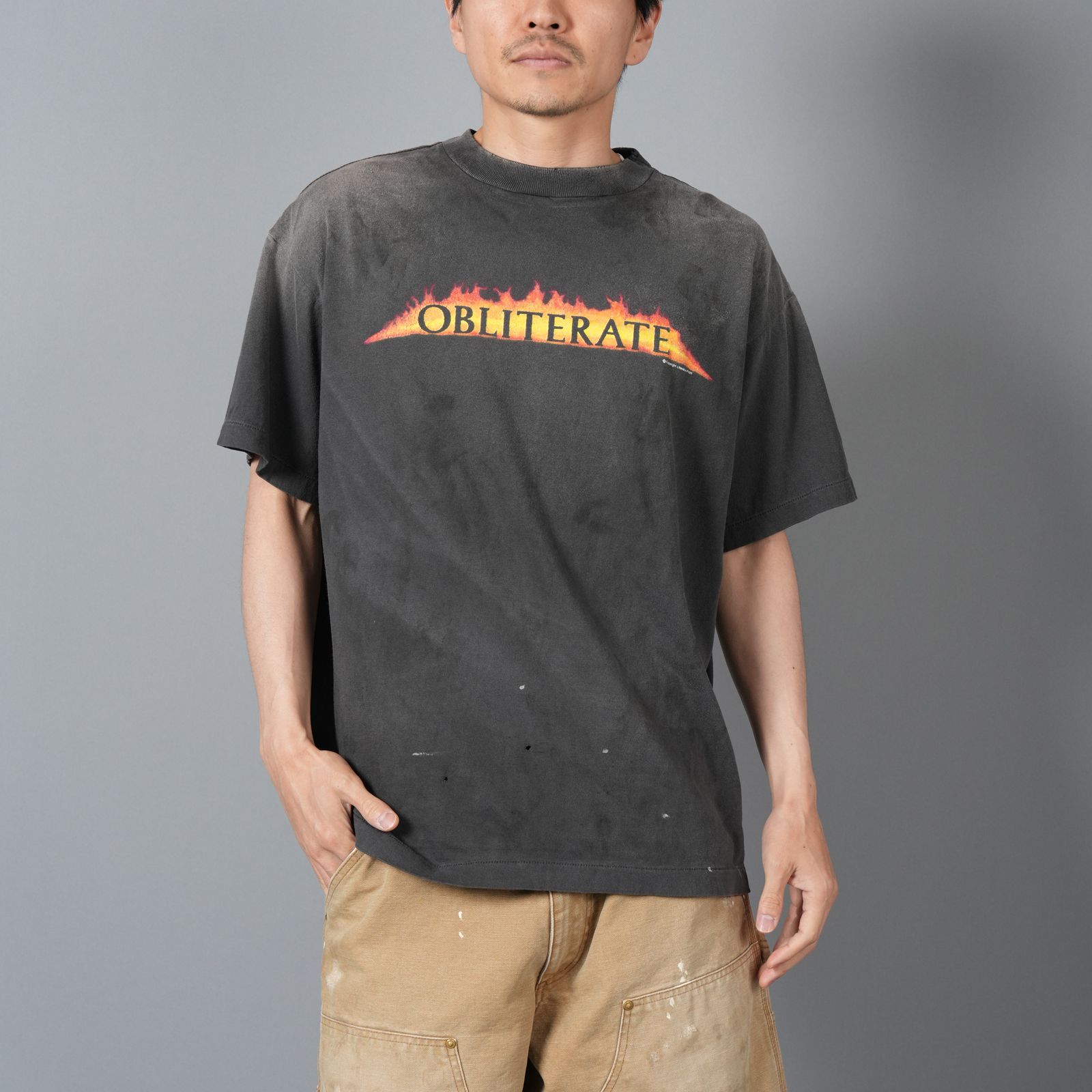 SAINT M×××××× - 【ラスト1点】SM-HR8-0000-013 / SS TEE/OBLITERATE