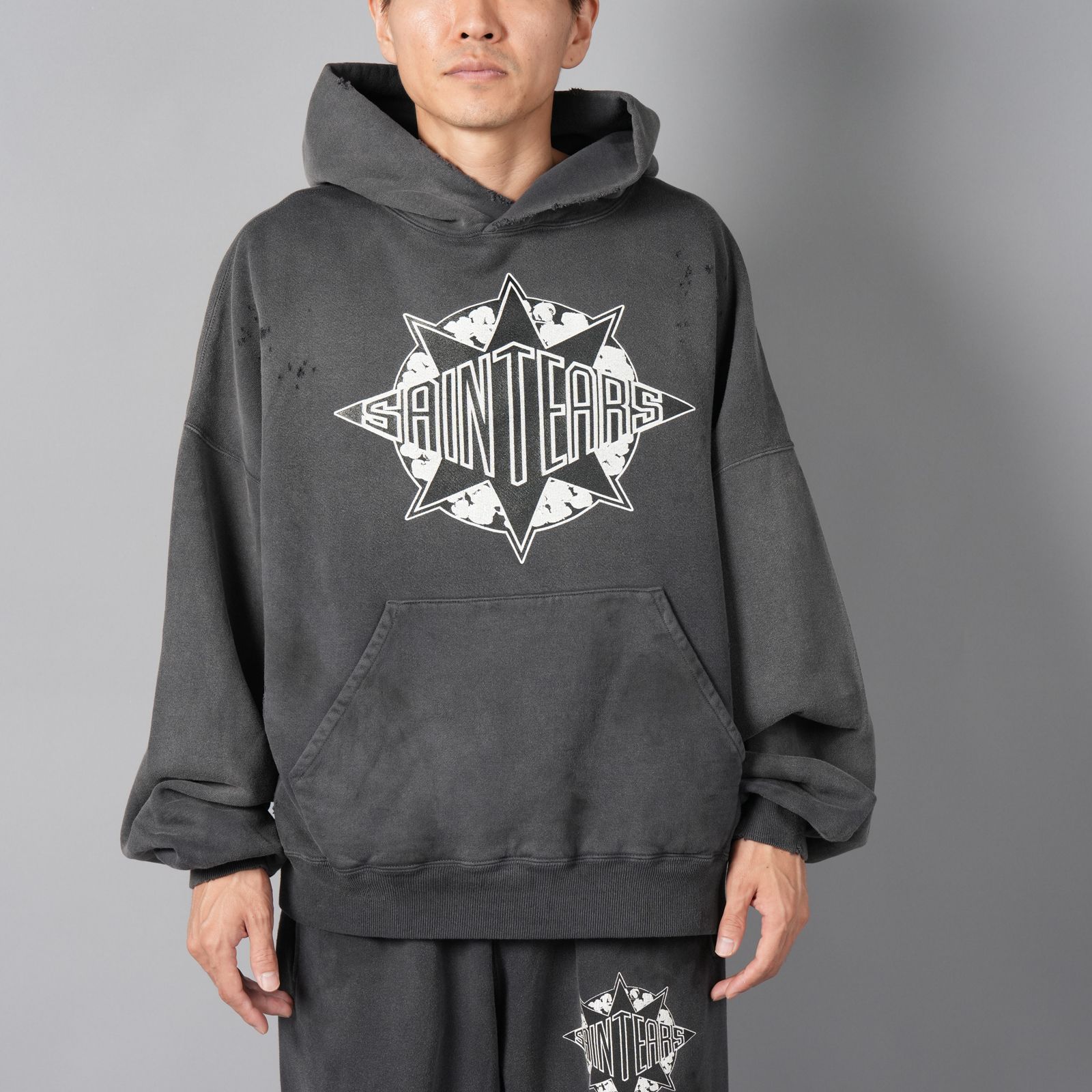 SAINT M×××××× - 【ラスト1点】SM-YS1-0000-C46 / DT_HOODIE / ST