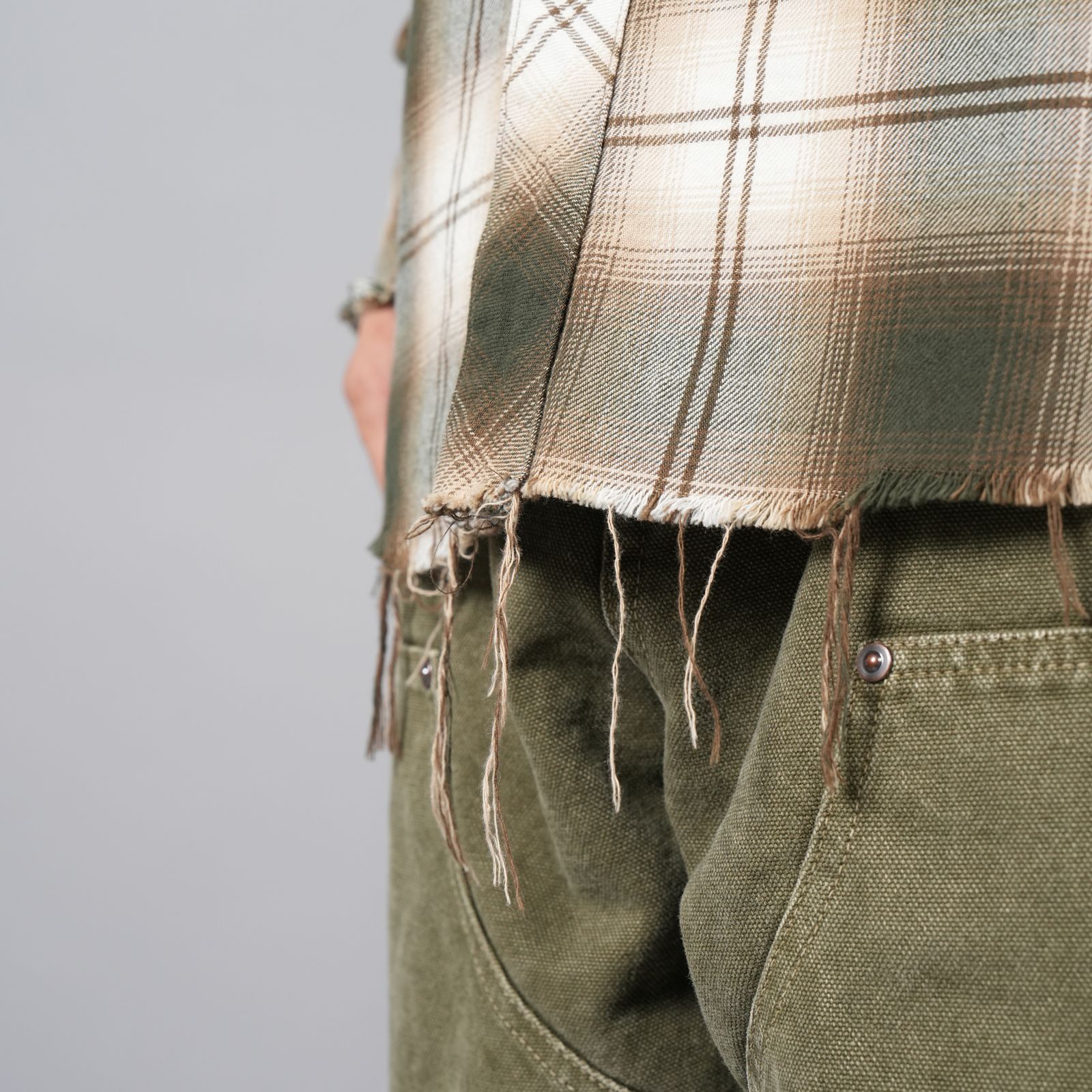 Rafu - 【ラスト1点】Antiqued shirt / アンティークシャツ