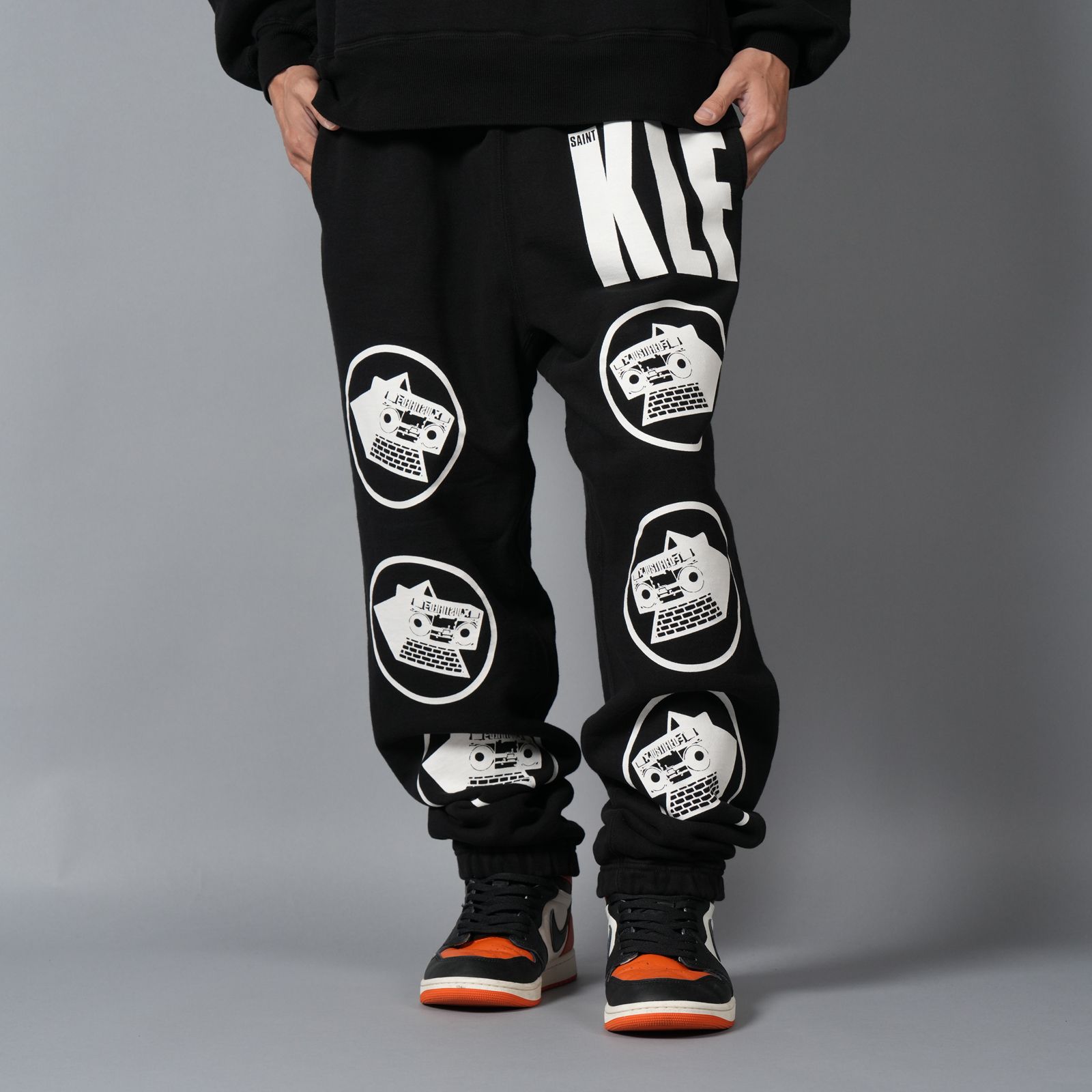 SAINT M×××××× - 【残りわずか】SM-HR1-0000-C07 / KLF_SWEAT PANTS
