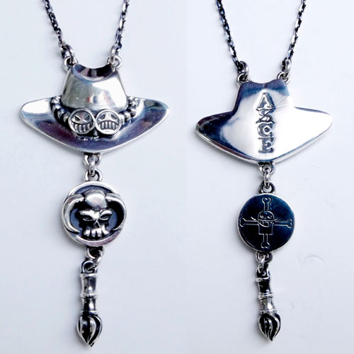 火拳のエースシルバーペンダント [ワンピース] | キャラクター公式