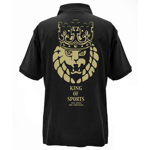 ライオンマーク王冠ポロシャツ [新日本プロレスリング] | キャラクター