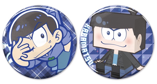 おそ松さん】一松 (ゲルドル) ブラッククローバー コラボ 缶バッジ