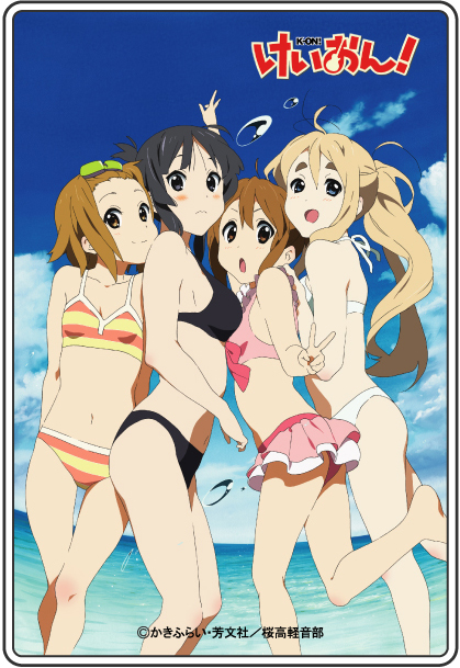 けいおん！パスケース 水着Ver. [けいおん！] | 公式キャラクター