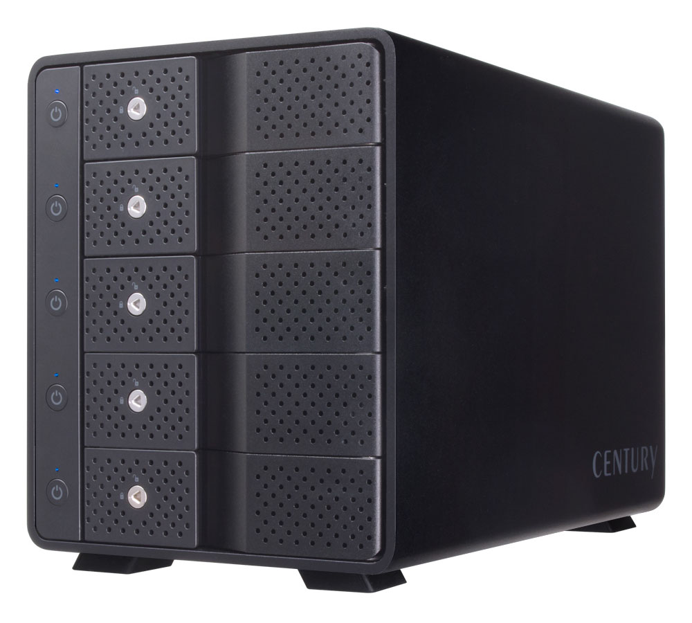 裸族のカプセルマンション 5Bay V2 (CRCM535U32CIS) ハードディスク