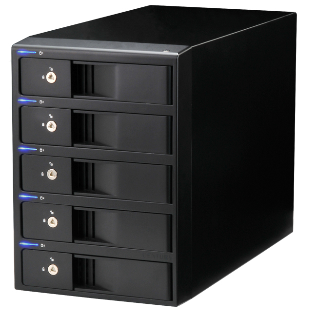 販売終了】 裸族の集合住宅5Bay SATA6G USB3.0＆eSATA Ver.2