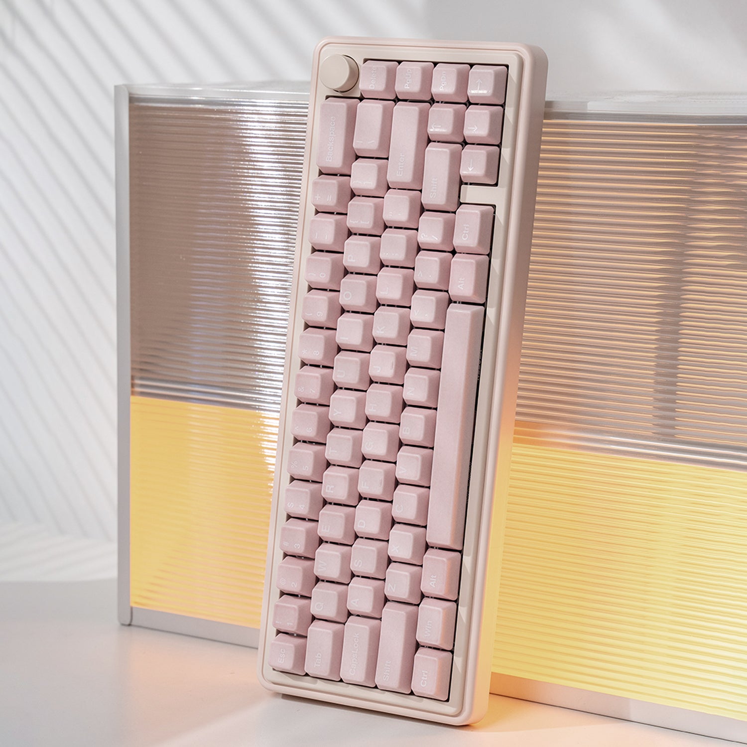 Ceramic Keycap Full Set V3-Matte Pink