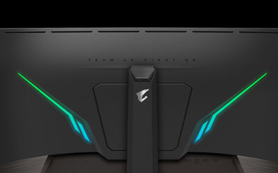 AORUS CV27F | GIGABYTE 27インチ フルHD 曲面 ゲーミングディスプレイ