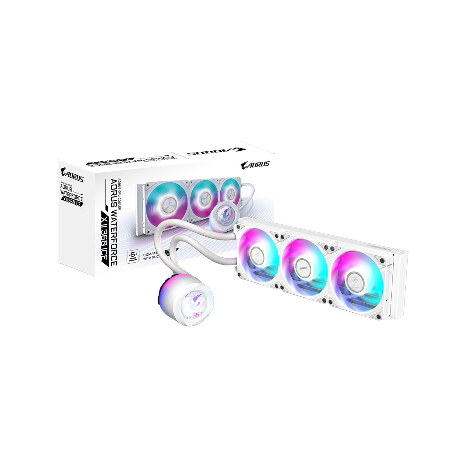 AORUS WATERFORCE X II 360 ICE | AORUS WATERFORCE X II 360 ICE