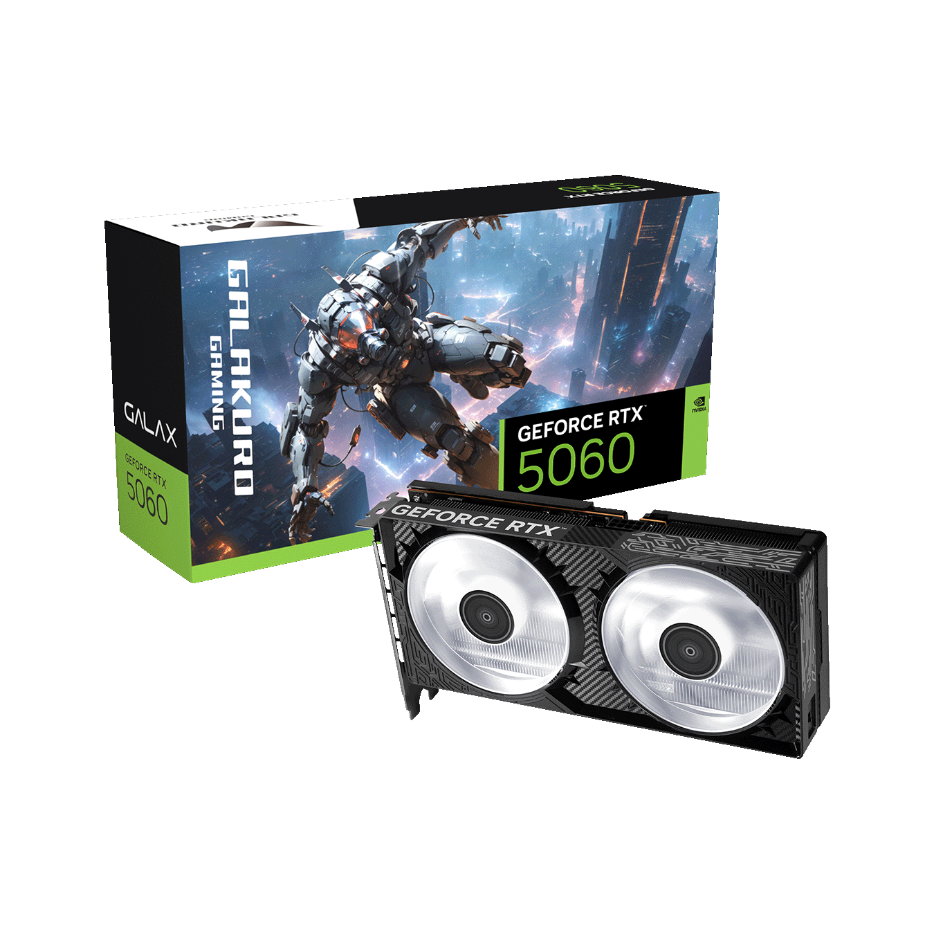 GG-RTX5060-E8GB/OC/DF | GG-RTX5060-E8GB/OC/DF | 玄人志向 GALAKURO