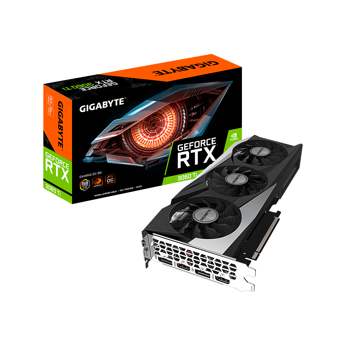 GV-N306TGAMING OC-8GD | GIGABYTE NVIDIA GEFORCE RTX 3060 Ti 搭載
