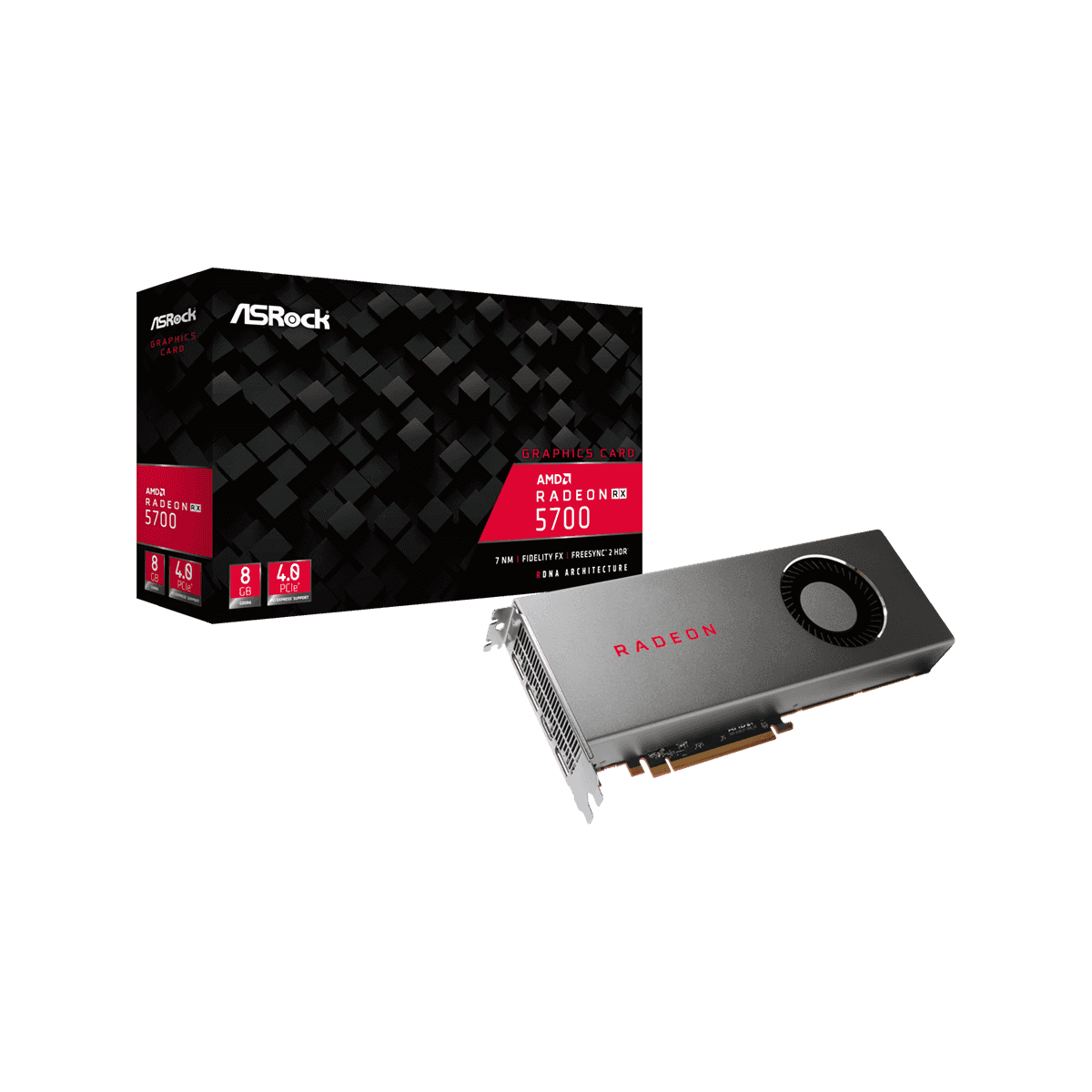 Radeon RX 5700 8G | ASRock(アスロック) Radeon RX 5700 搭載