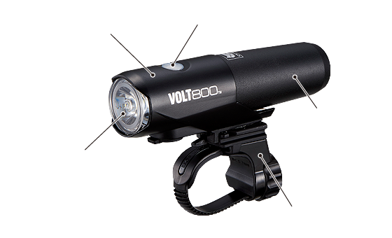 VOLT800 再充電可能ヘッドライト ベルおまけ付き VOLT800 | 製品情報