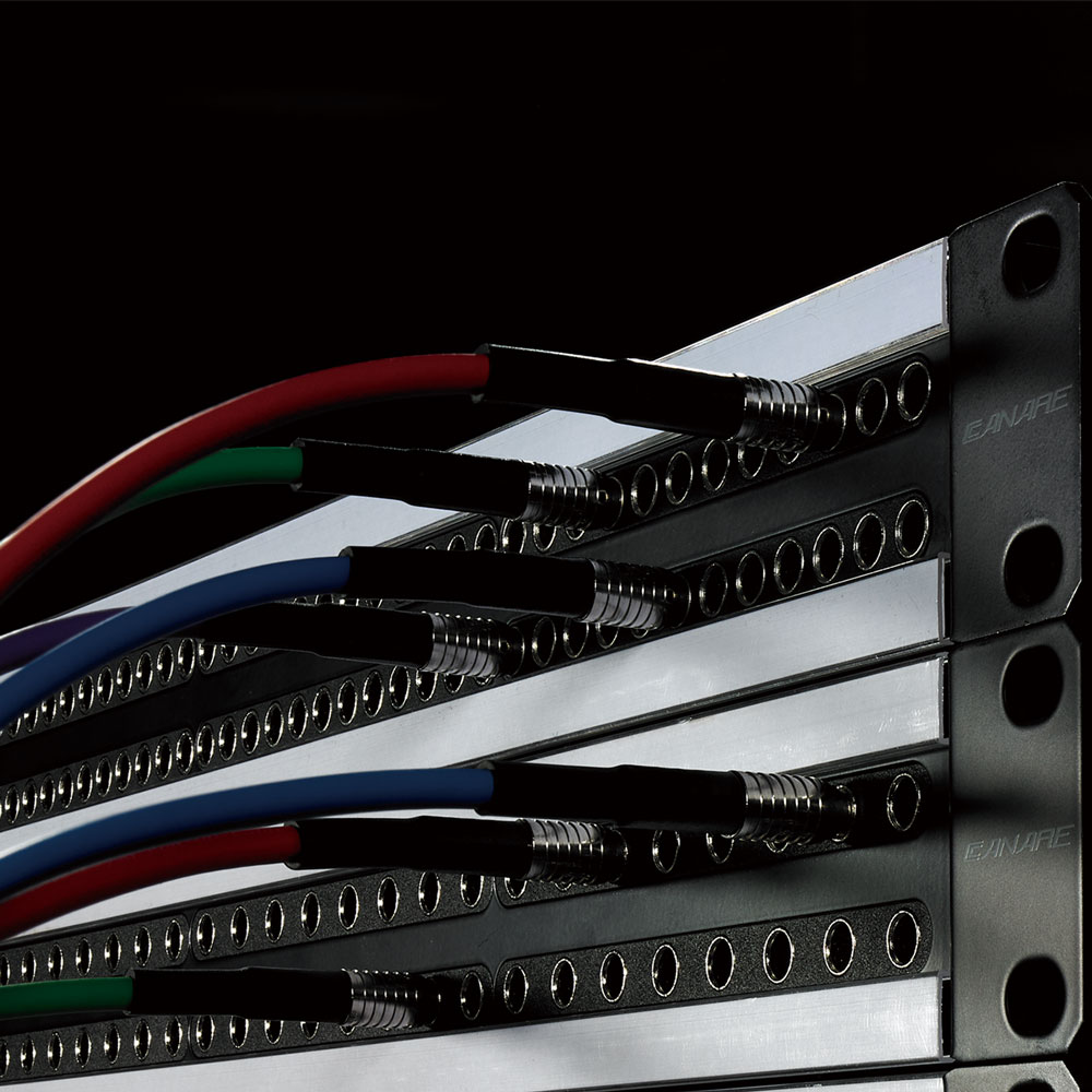 75Ωビデオパッチ盤 [12G-SDI] | パッチ盤・コネクタパネル | カナレ電気