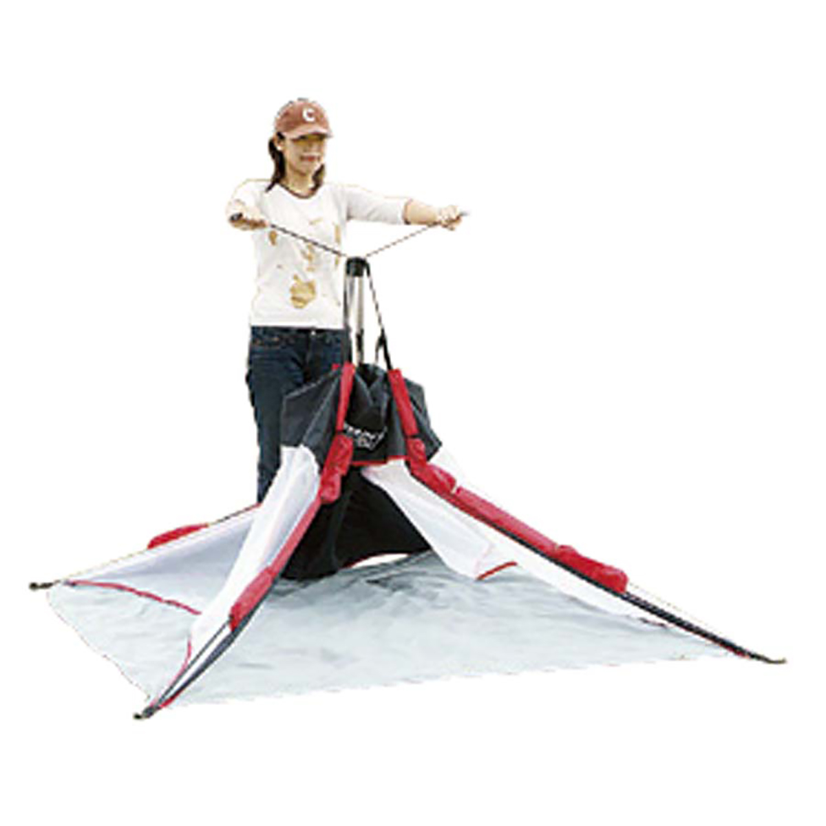 リオーネUVワンタッチシェルター(BK) - アウトドア・キャンプ用品