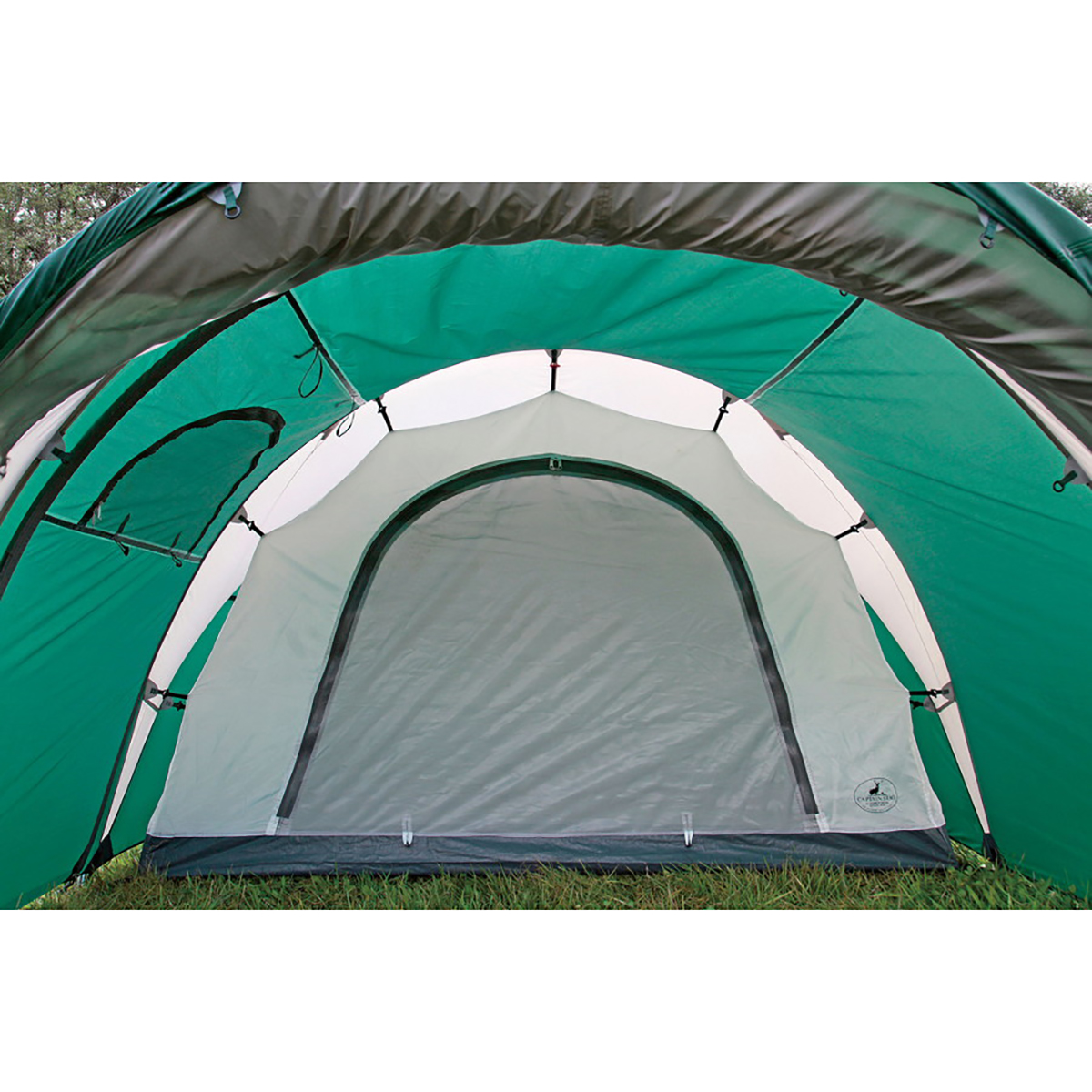 CS 3ルームドームテントUV(4人用)(キャリーバッグ付) - アウトドア