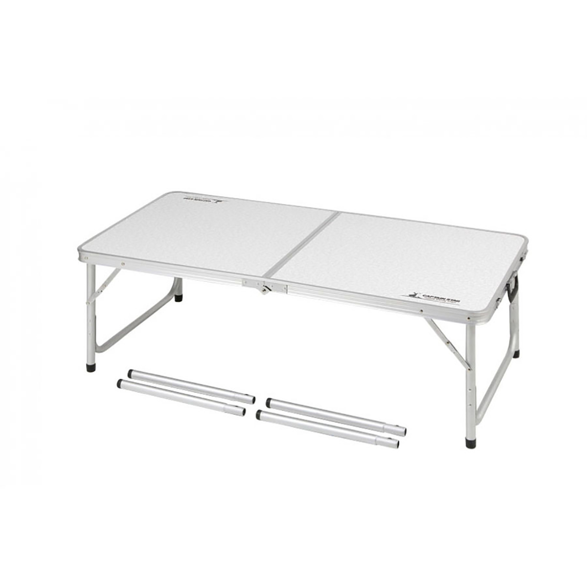 ラフォーレアルミツーウェイテーブル(アジャスター付)〈M〉120×60cm