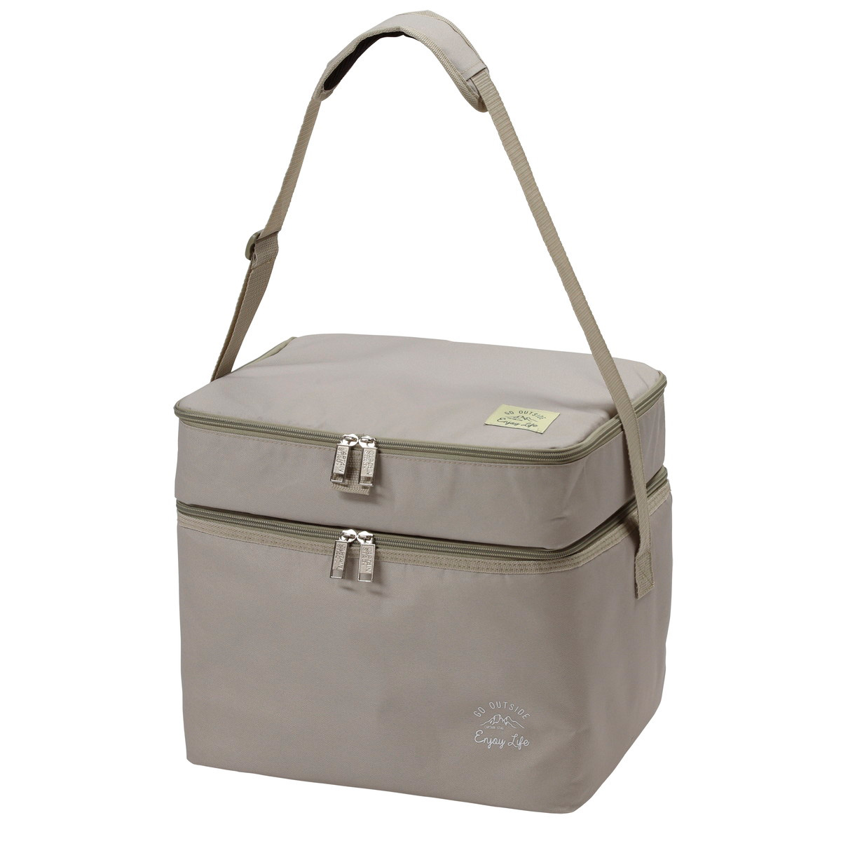 モンテ ダブルルームクーラーバッグ L（カーキ） - アウトドア