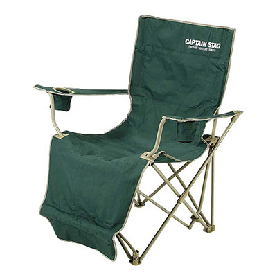 CS オートリクライニングチェア(グリーン) - アウトドア・キャンプ用品