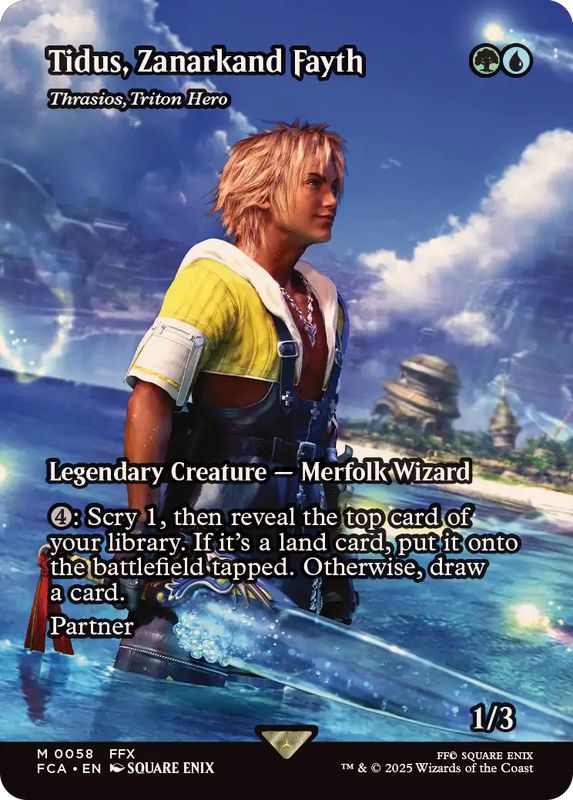 EX+](FOIL)ザナルカンドの夢、ティーダ/Tidus, Zanarkand Fayth