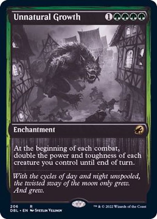 FOIL)不自然な成長/Unnatural Growth《英語》【DBL】