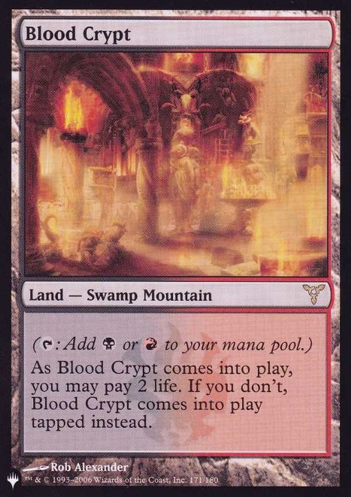 血の墓所/Blood Crypt《英語》【Reprint Cards(The List)】