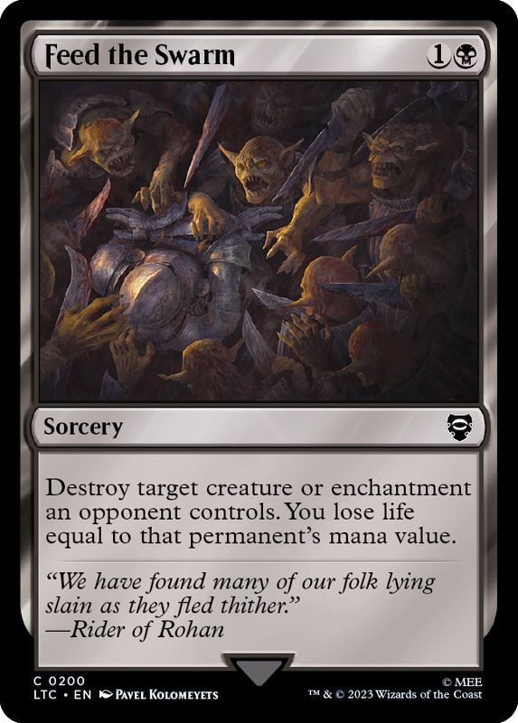 大群への給餌/Feed the Swarm《英語》【LTC】