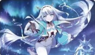 プレイマット『ドライツェーン＆アリサ(応援イラスト)』【サプライ