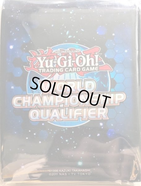 スリーブ『WCQ2012黒青』80枚入り【-】{-}《スリーブ》