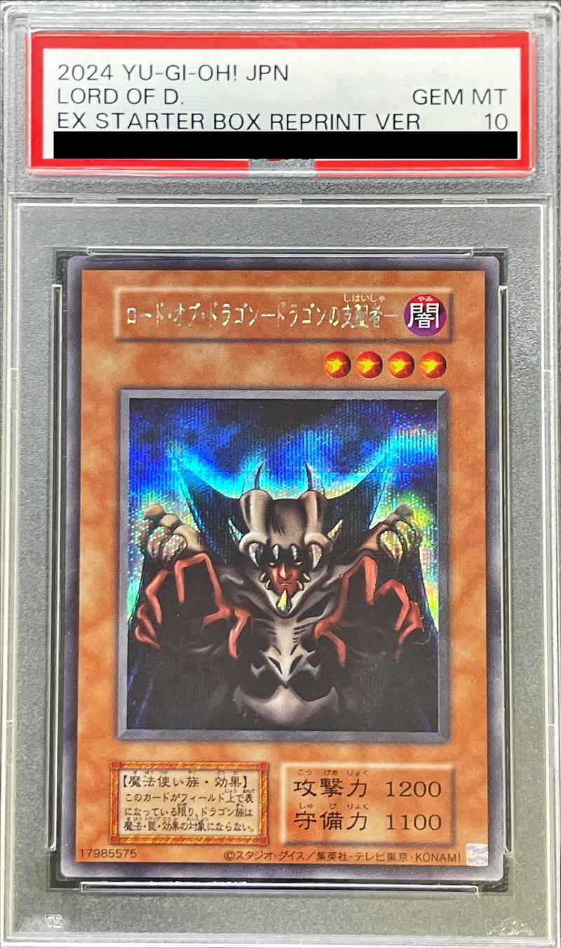 PSA10 世界2枚？ ドラゴヒューマン 初期 スタジオダイス版 遊戯王