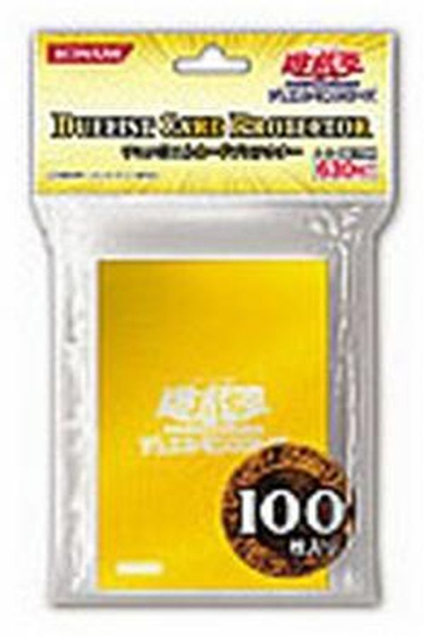 スリーブ『ラーイエロー』100枚入り【-】{-}《スリーブ》