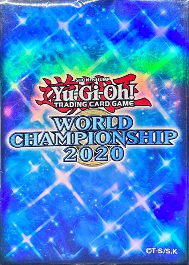 スリーブ『WORLDCHAMPIONSHIP2020』100枚入り【-】{-}《スリーブ》