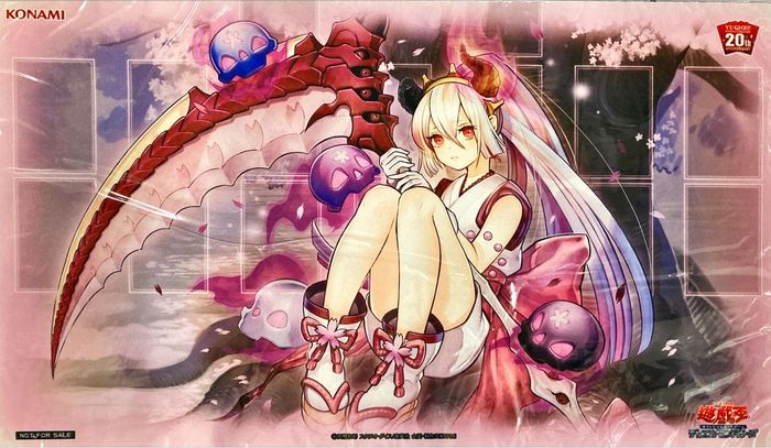 プレイマット『カクリヨノチザクラ(決闘者の王国)』【-】{-}《プレイ