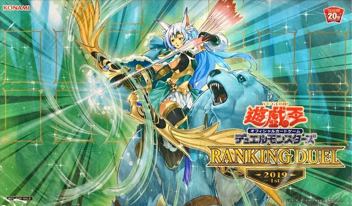 プレイマット『召命の神弓アポロウーサ(RANKINGDUEL2019-1st