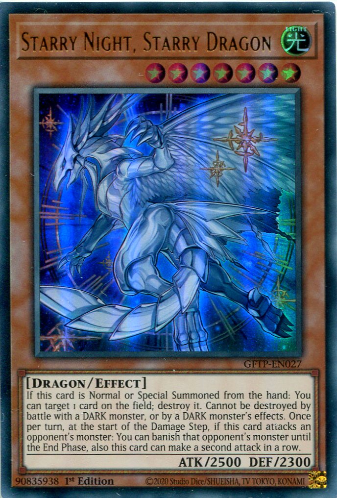 特価品】英語版 聖夜に煌めく竜 GFTP-EN027 1st（ウルトラレア
