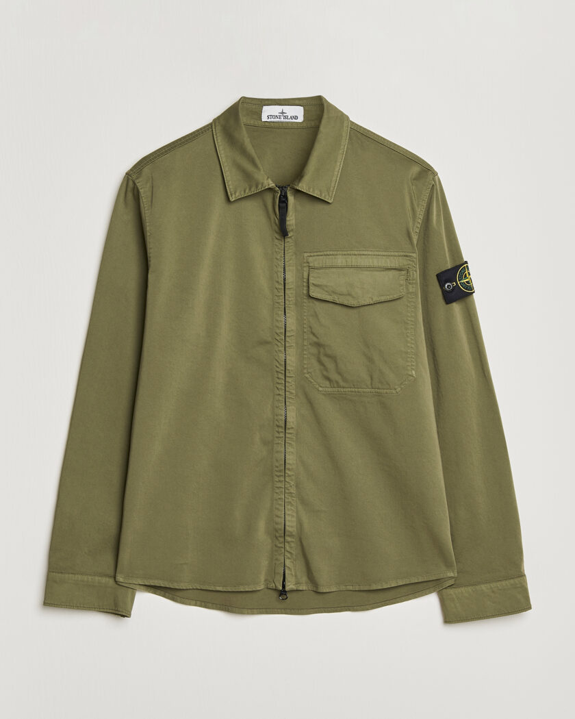 KENZO Wool Overshirt Antracite at CareOfCarl.com