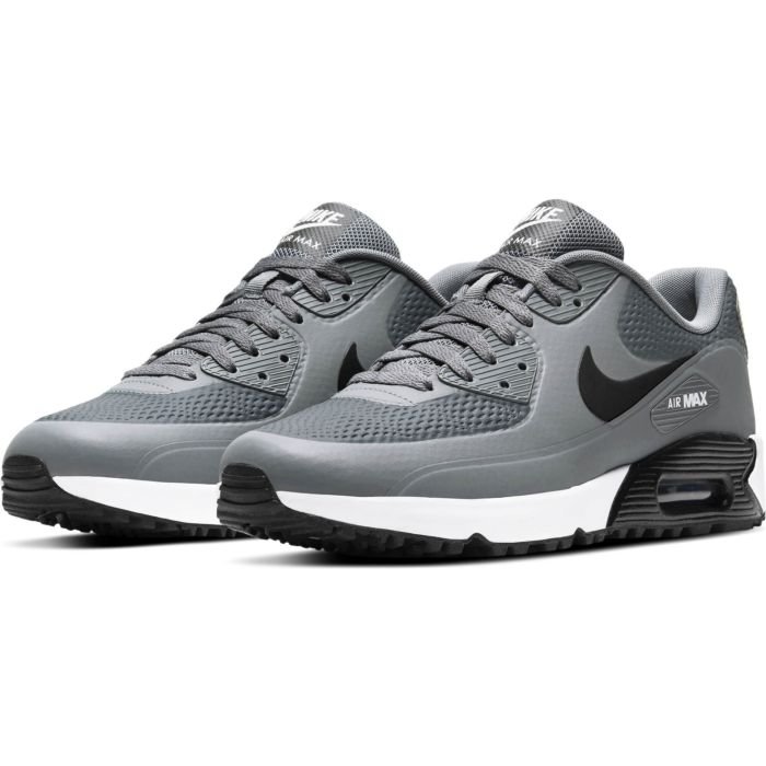 Nike Air Max 90 G Golf Shoes Smoke Grey/Black/White - Carl's Golfland