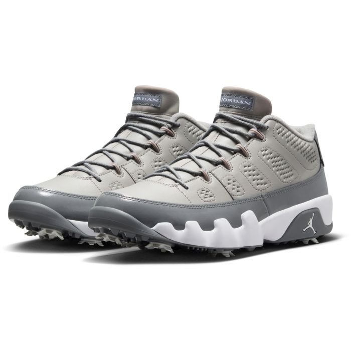 Nike Air Jordan 9 G NRG Golf Shoes Medium Grey/White/Cool Grey