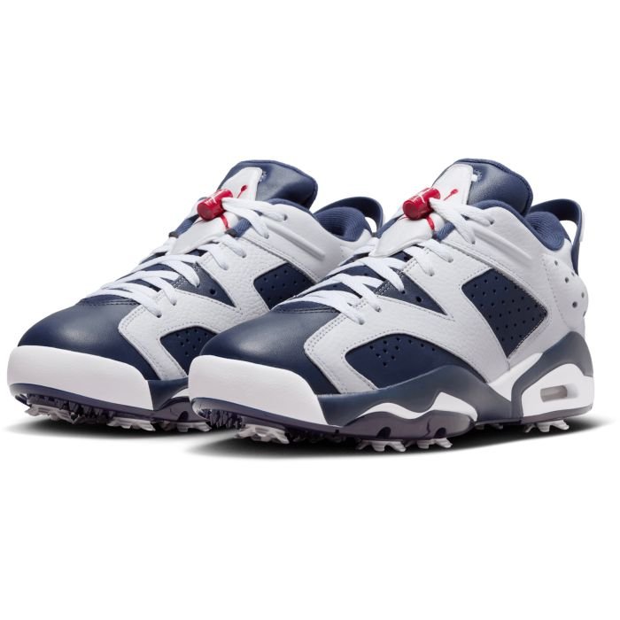 Nike Air Jordan Retro 6 G NRG Golf Shoes White/Midnight Navy