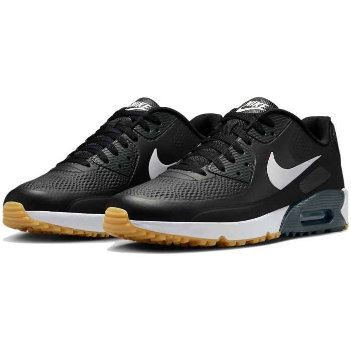 Nike Air Max 90 G Golf Shoes Black/White - Carl's Golfland