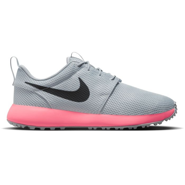 Nike Roshe G Next Nature Golf Shoes Light Smoke Grey/Hot Punch