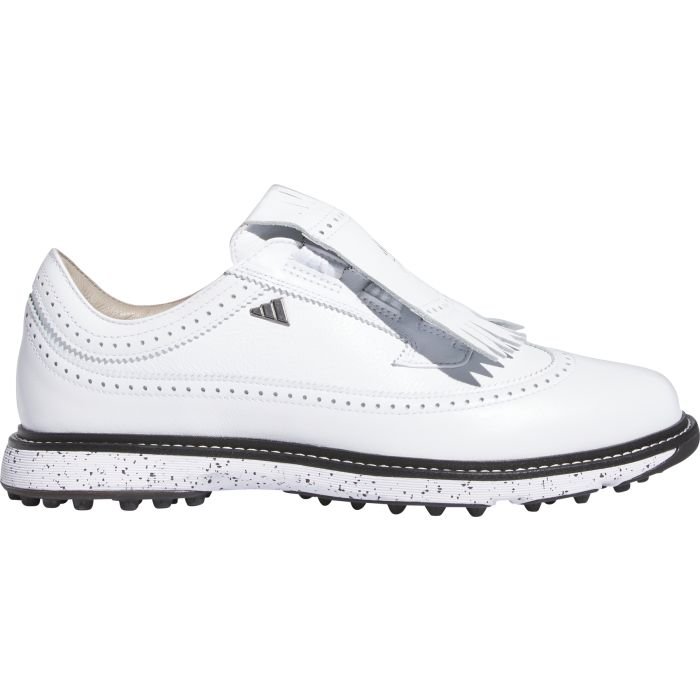 adidas MC87 BOA Golf Shoes Cloud White/Iron Metallic/Core Black
