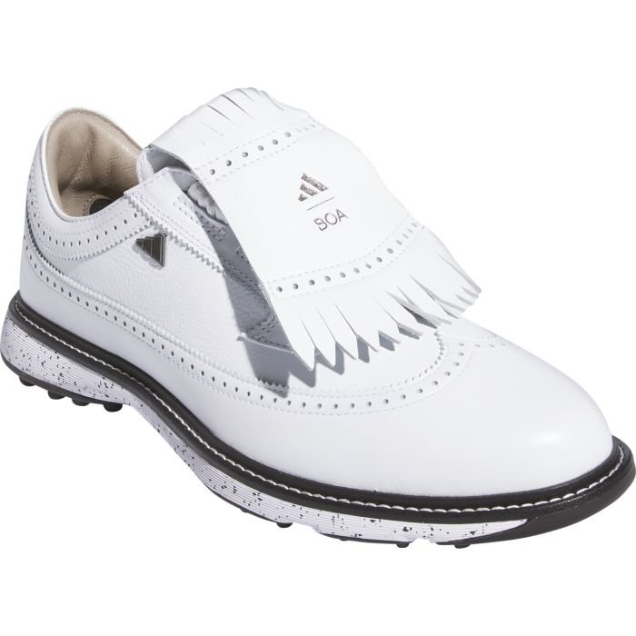 adidas MC87 BOA Golf Shoes Cloud White/Iron Metallic/Core Black