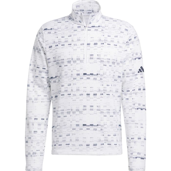 adidas Core Printed Quarter Zip Golf Pullover - Carl's Golfland