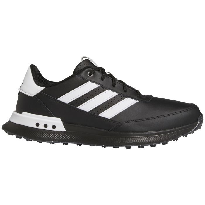 adidas S2G Spikeless Leather 24 Golf Shoes Core Black/Grey Four