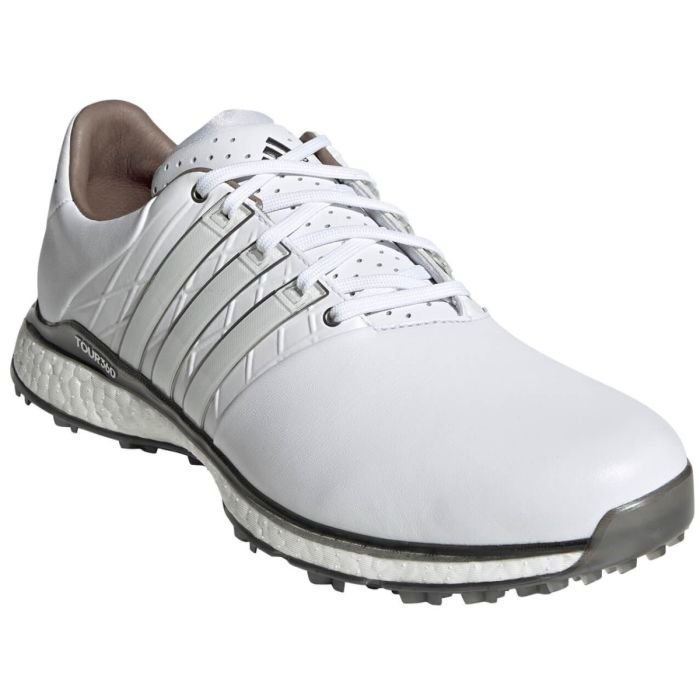 adidas Tour360 XT-SL 2.0 Spikeless Golf Shoes White/White/Silver